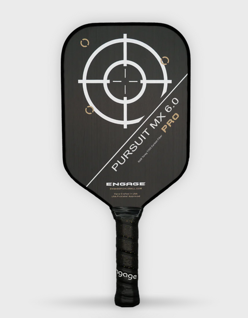 ピックルボールパドル Engage Pro MX 6.0 USAPA承認 Engage Pursuit PRO MX 6.0- Raw Carbon Fibre- CLEARANCE / FINAL