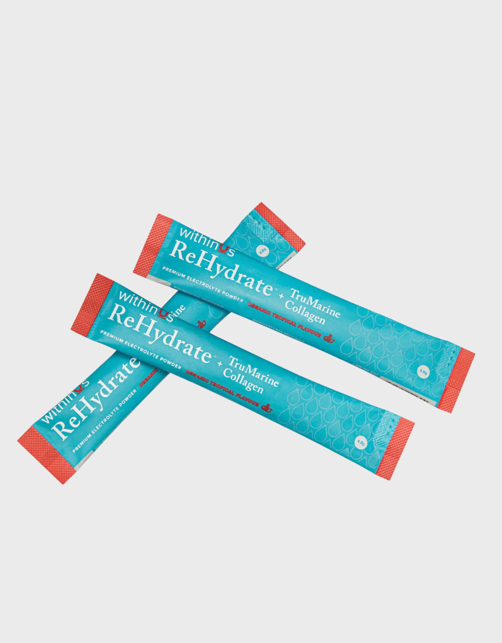 withinUs ReHydrate + TruMarine® Collagen 50 Stick Packs