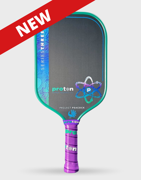 Proton Series Three Project Peacock 15mm Elongated – Pickleball Depot