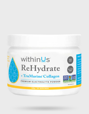 withinUs ReHydrate + TruMarine® Collagen Jar