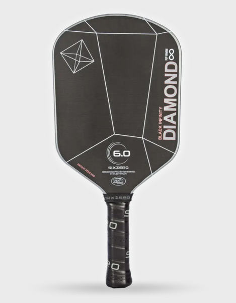 Six Zero Infinity Edgeless Black Diamond POWER – Pickleball Depot