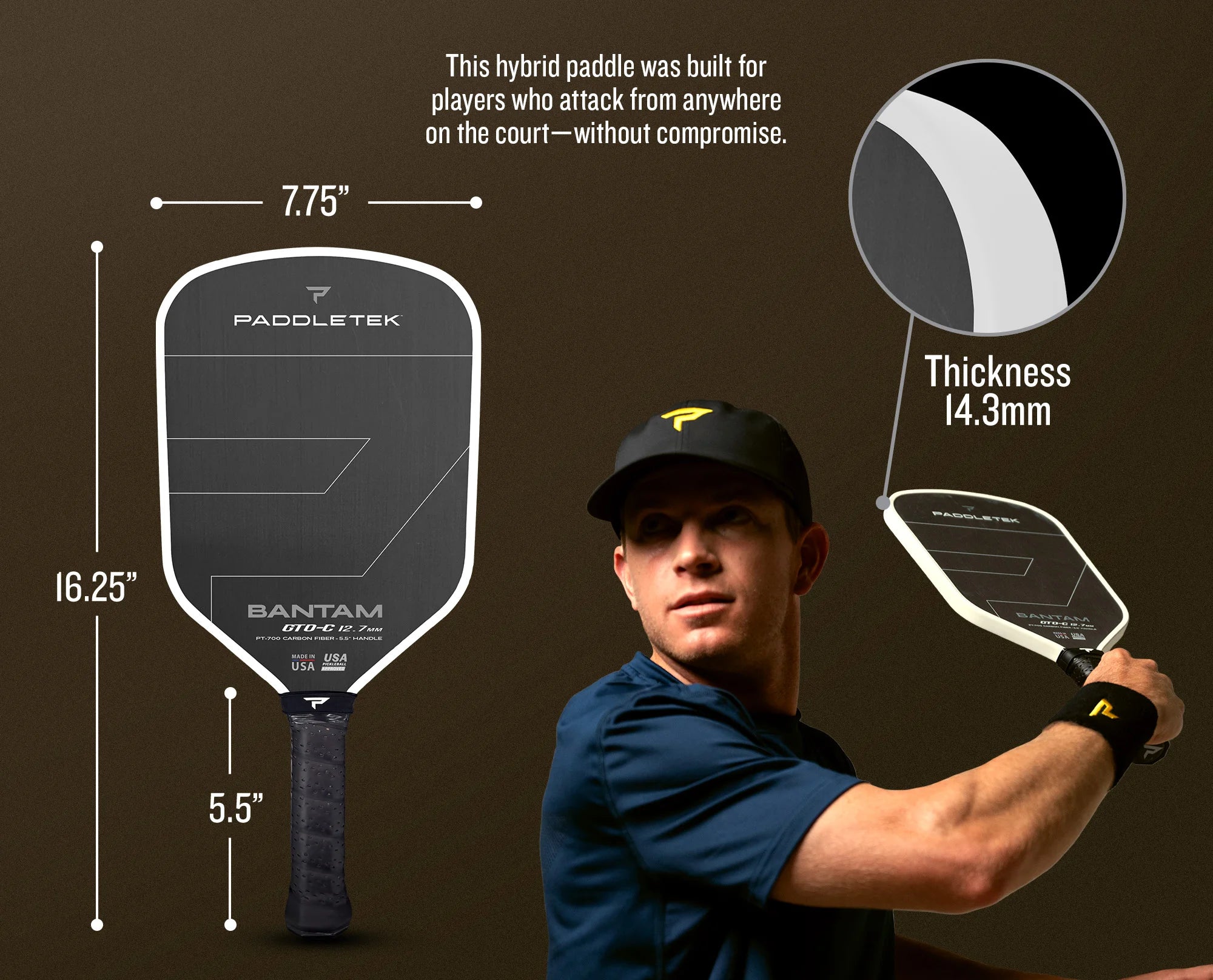 Paddletek Bantam GTO-C 12.7mm