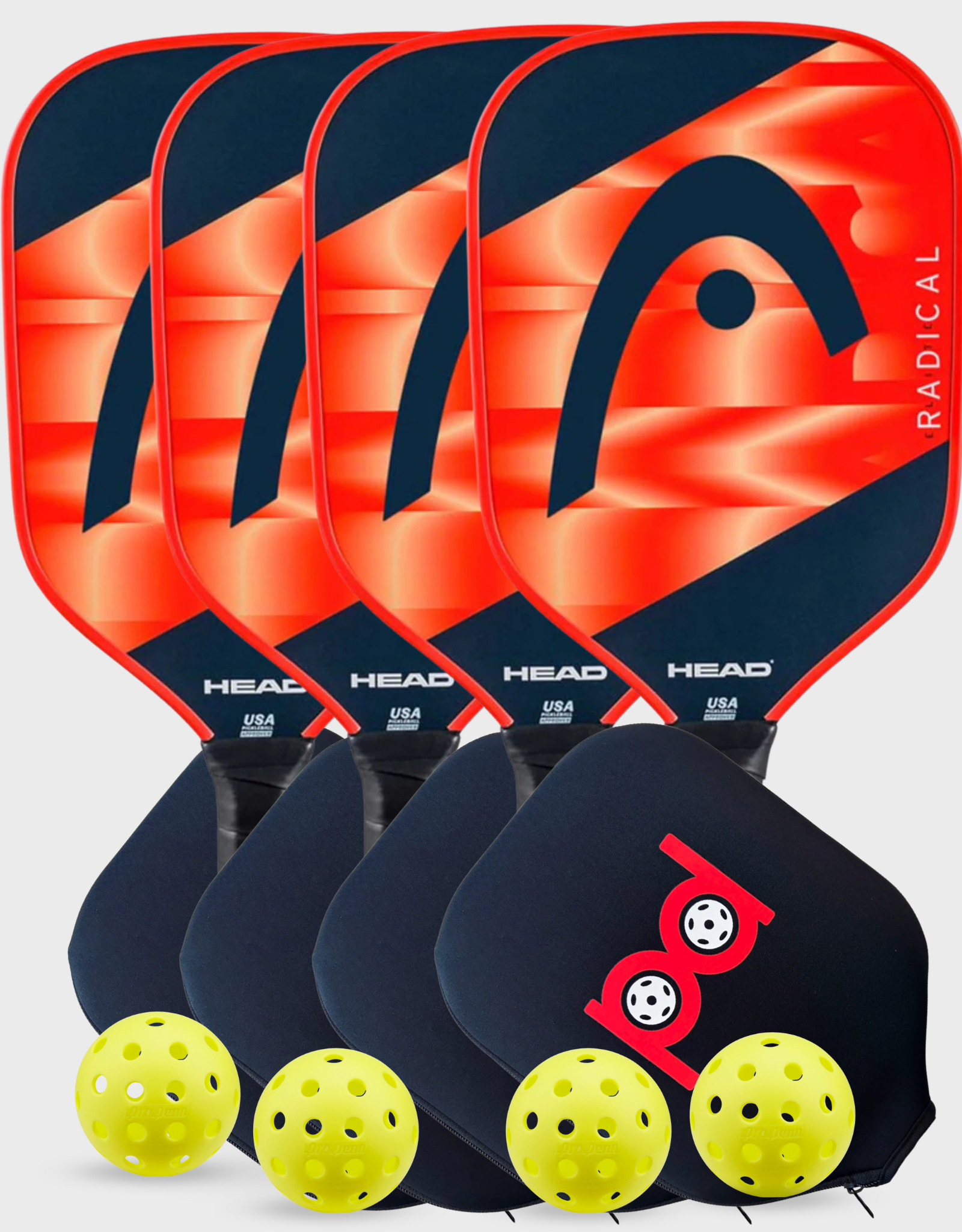 HEAD RADICAL ELITE 4 Paddle Package