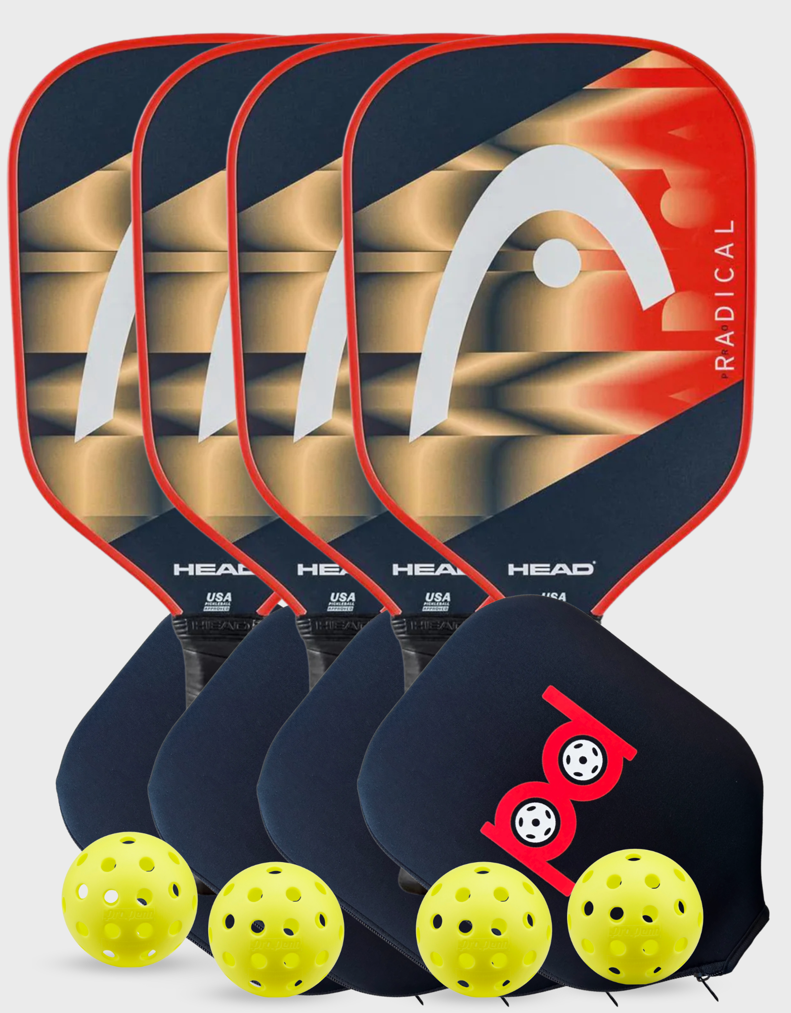 HEAD RADICAL PRO 4 Paddle Package