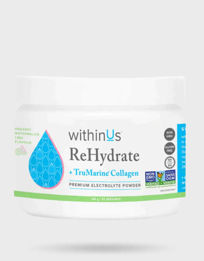 withinUs ReHydrate + TruMarine® Collagen Jar