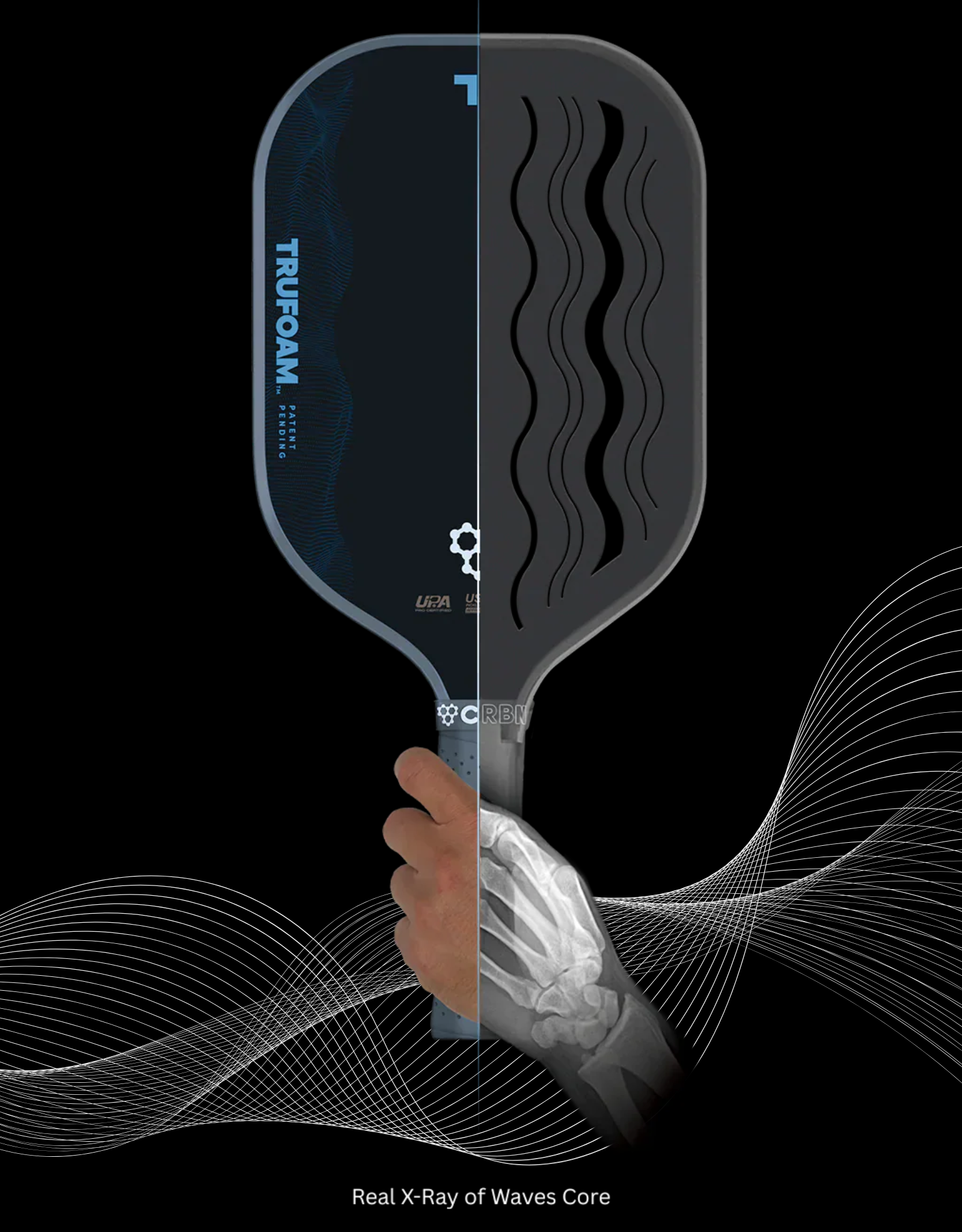 NEW! CRBN² TruFoam Waves (Square Paddle)