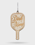Wooden Pickleball Ornament