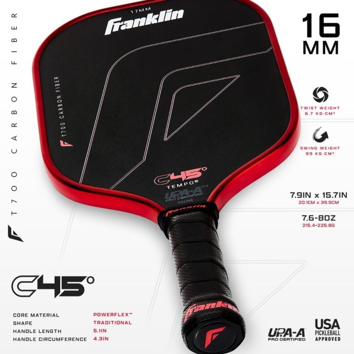 Franklin C45° Carbon Fibre- Tempo