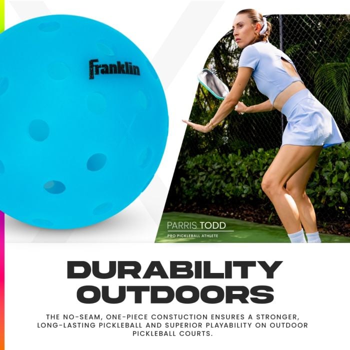 Franklin X-40 Outdoor Ball Neon 6 Pack