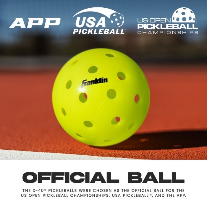 Franklin X-40 Outdoor Ball Neon 6 Pack
