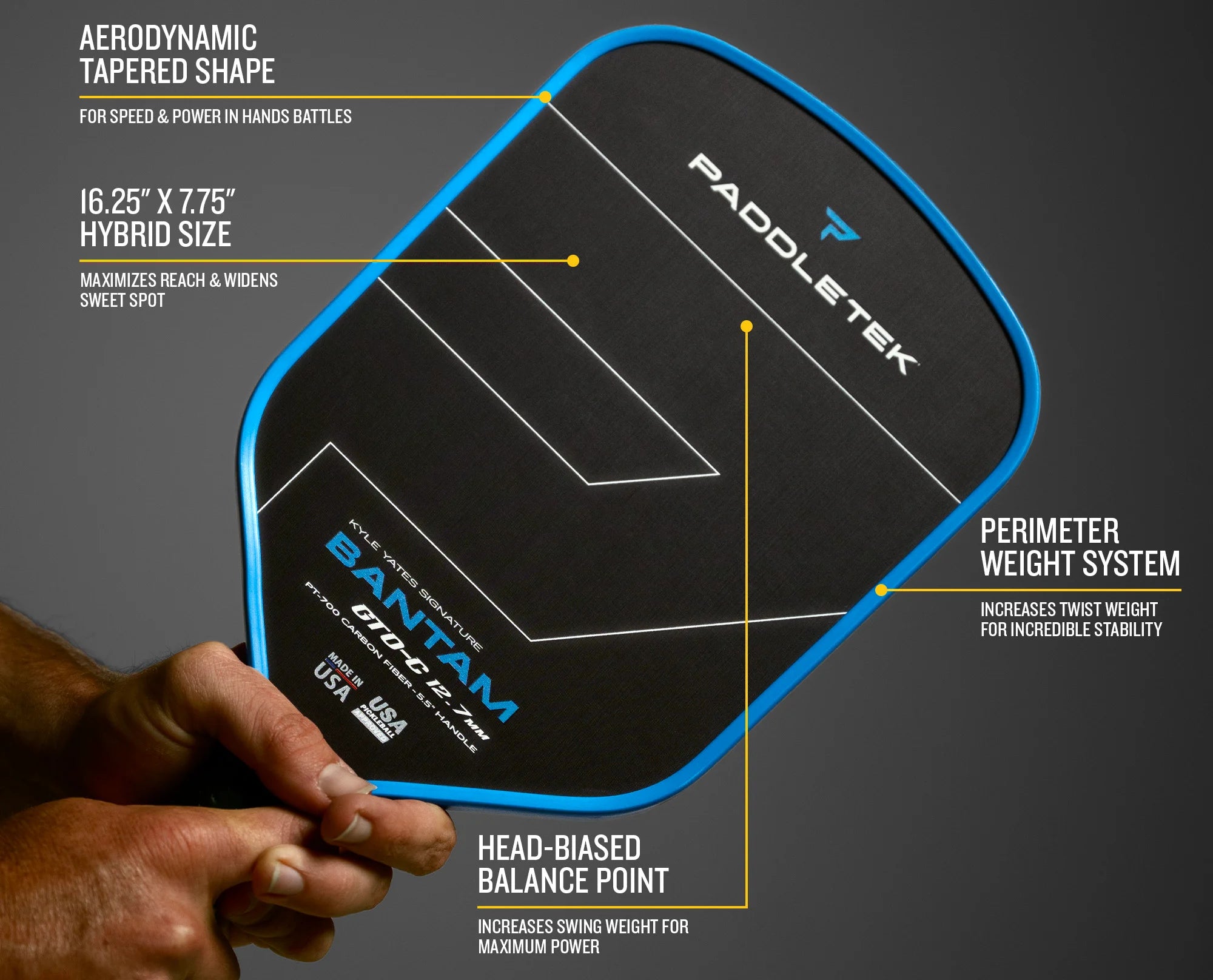 Paddletek Bantam GTO-C 12.7mm