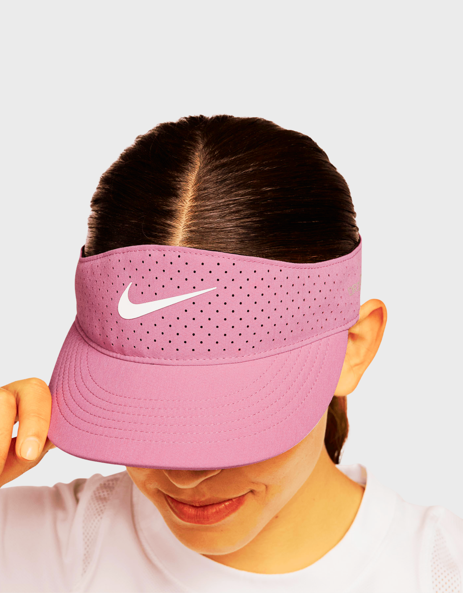 hot pink nike visor