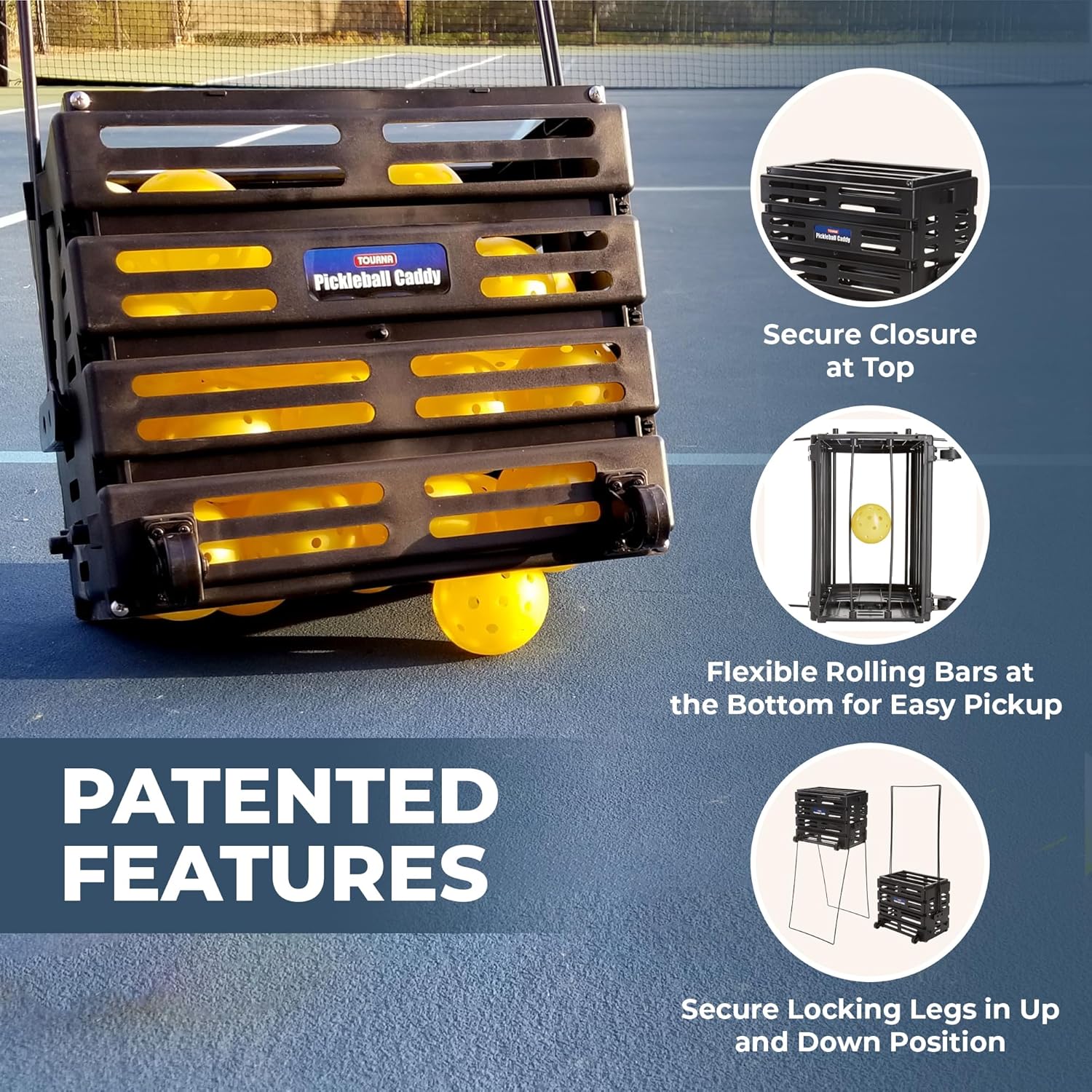 Tourna Pickleball Caddy