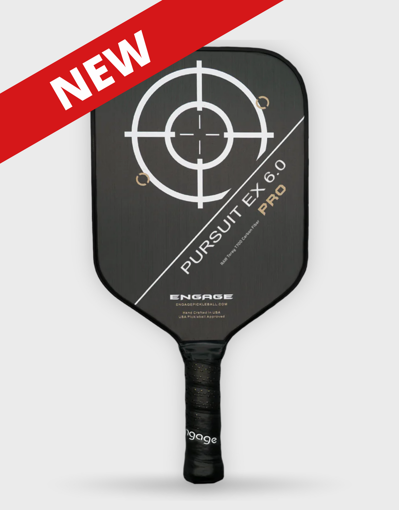 NEW! Engage Pursuit PRO EX 6.0- Raw Carbon Fibre – Pickleball Depot