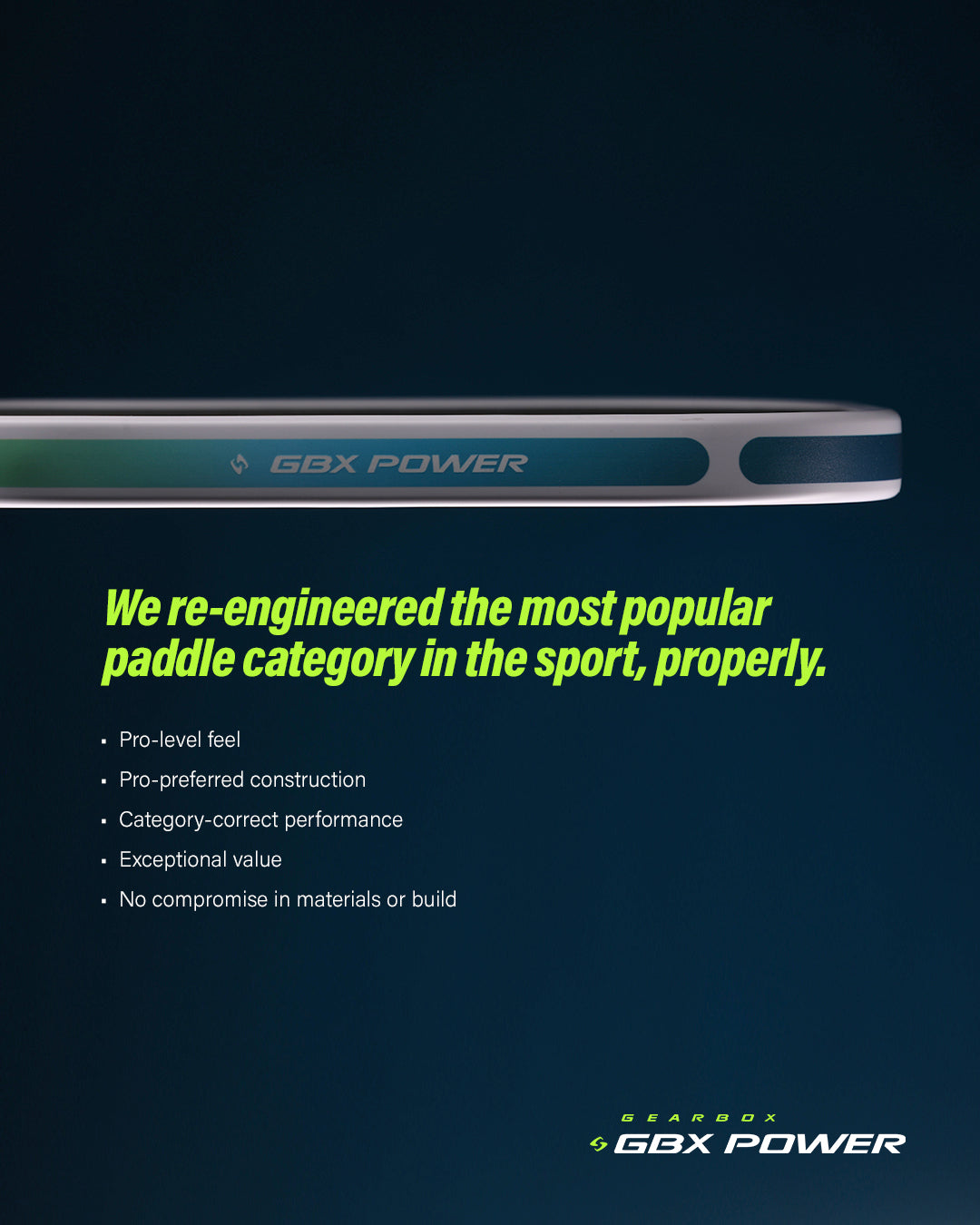 COMING SOON! GearBox GBX Power Elongated