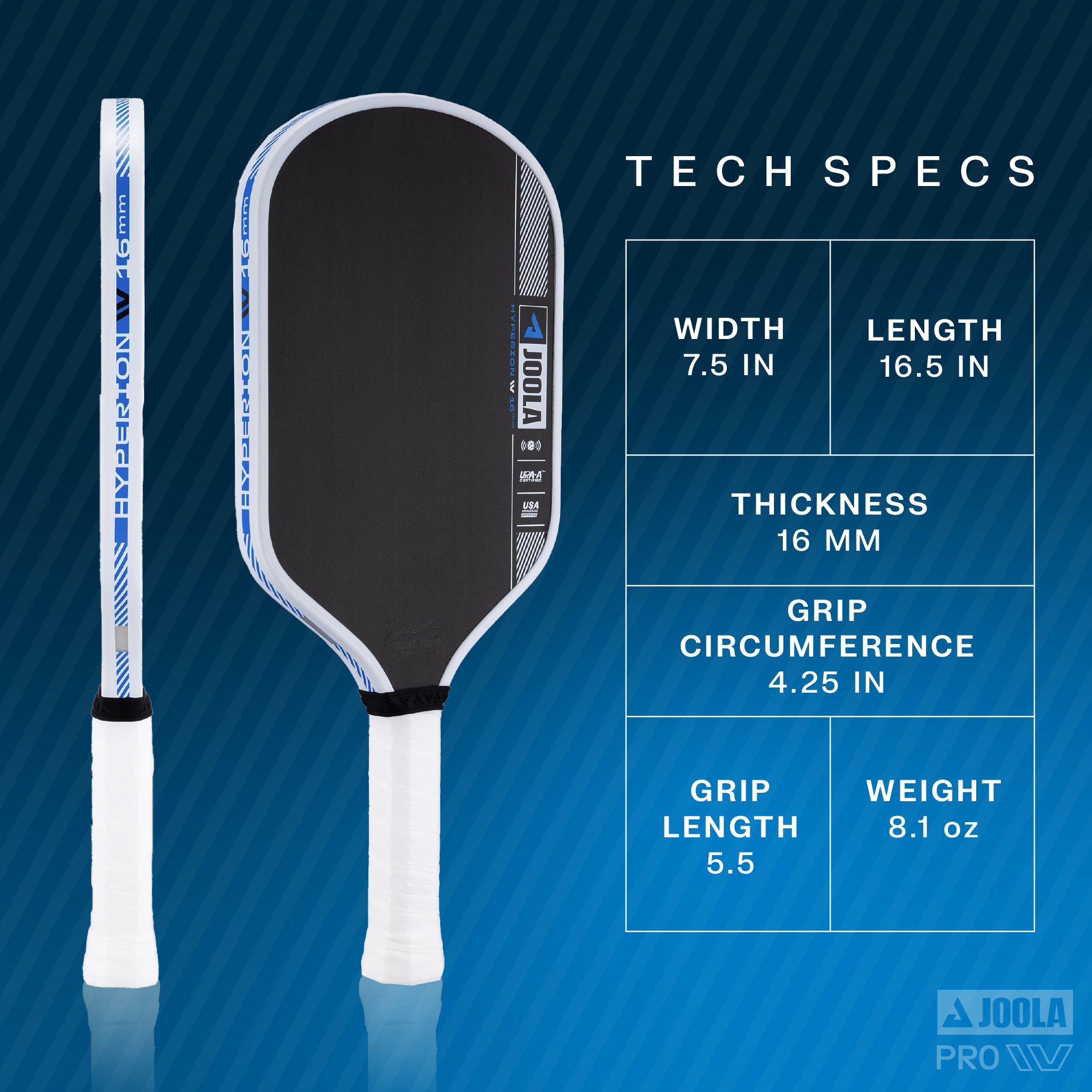 SALE! JOOLA Hyperion Pro IV 14mm