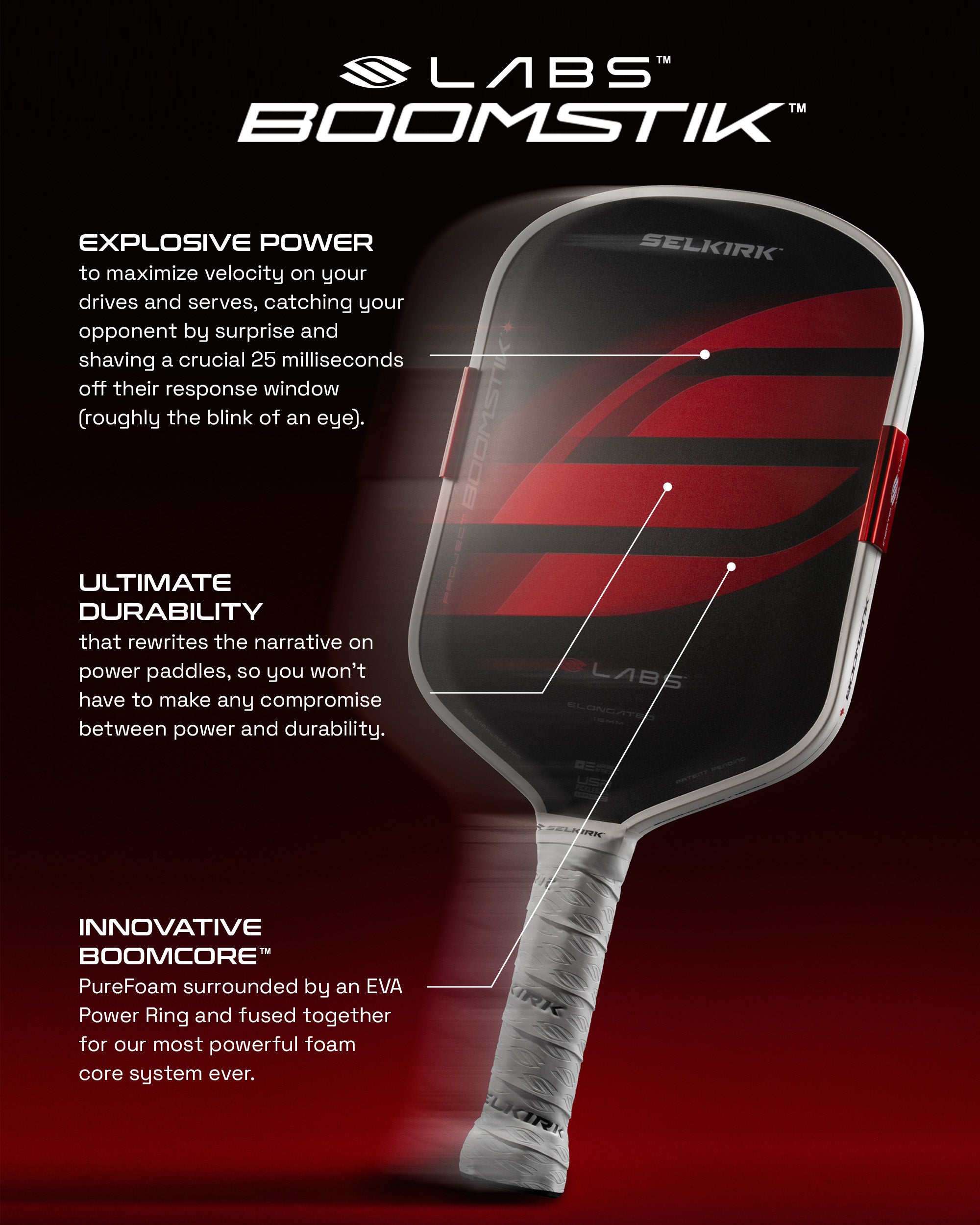 NEW! Selkirk PROJECT BOOMSTIK