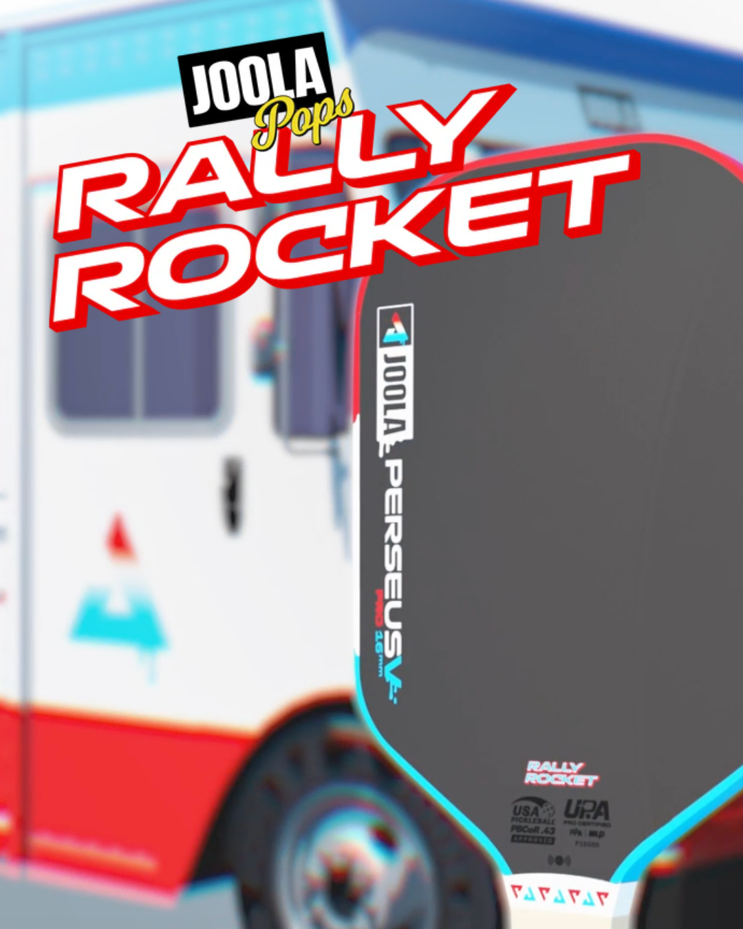 COMING SOON! JOOLA Perseus Pro V Rally Rocket *LIMITED EDITION*
