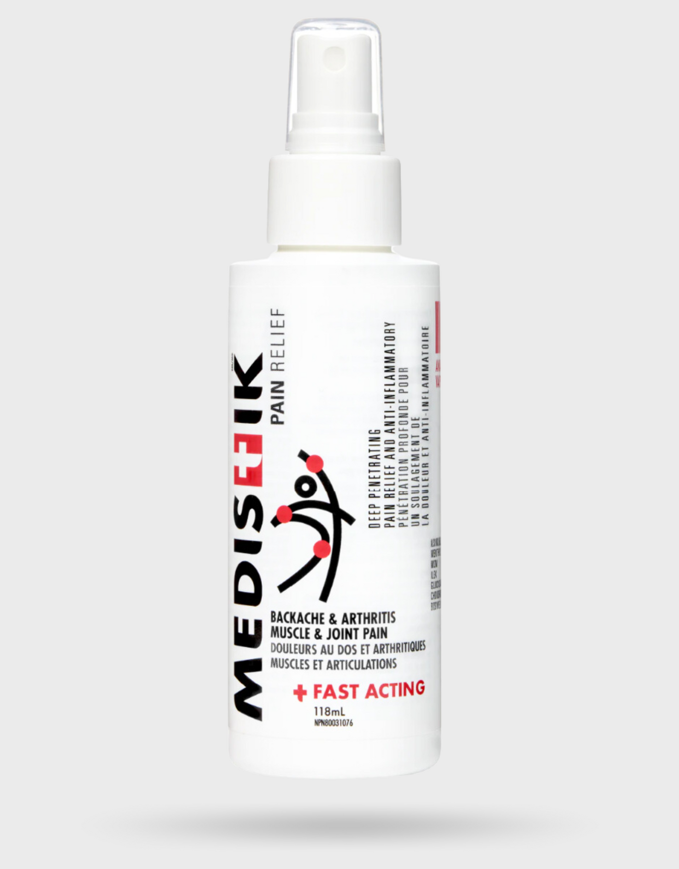 MediStik Instant Relief Fast Acting Spray – Pickleball Depot