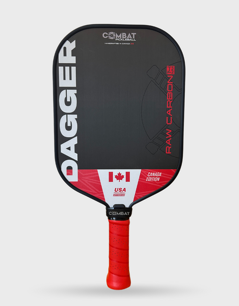 Combat Dagger Raw Carbon - GIFT INCLUDED! – Pickleball Depot