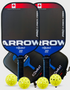Ensemble de 2 pagaies Combat Arrow en fibre de carbone