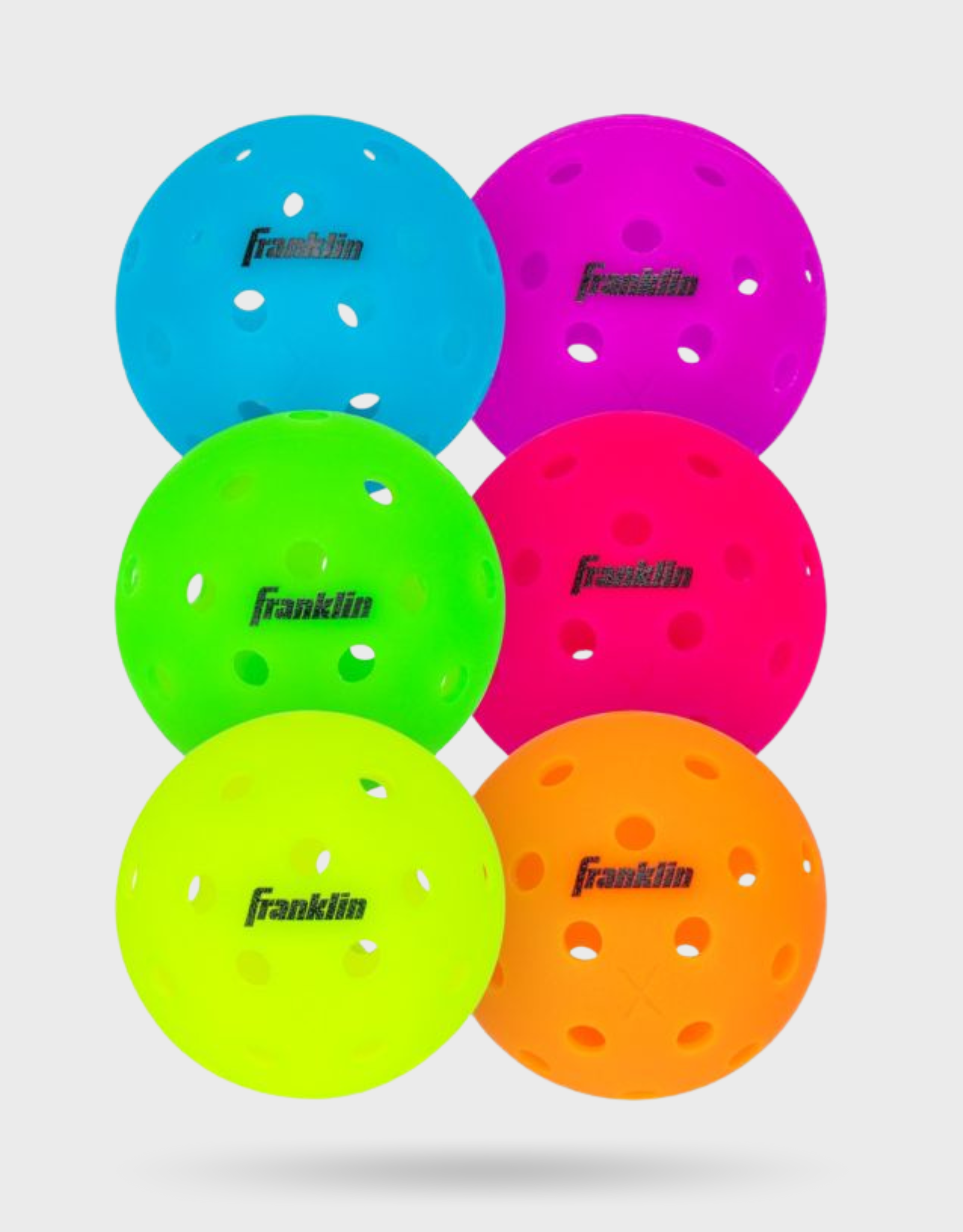 Franklin X-40 Outdoor Ball Neon 6 Pack
