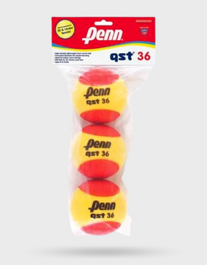 HEAD PENN QST 36 FOAM BALL 3-pack