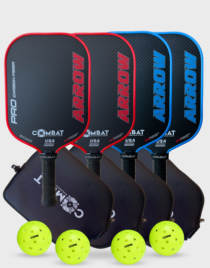 Combat Arrow Carbon Fibre 4 Paddle Package