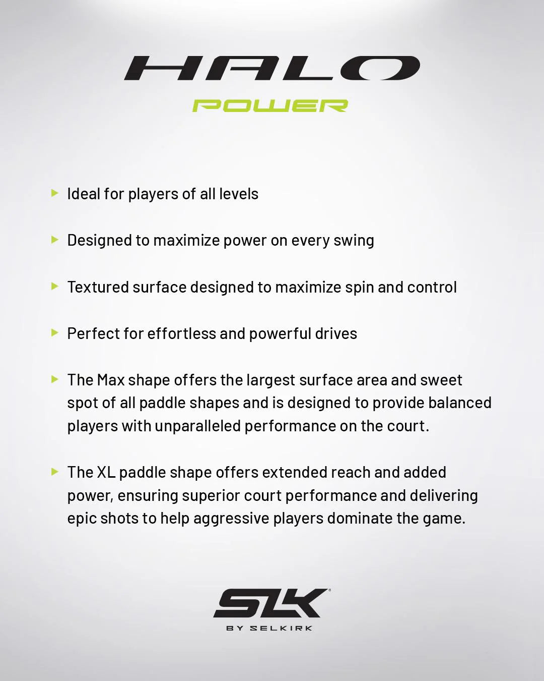 Selkirk SLK Halo POWER - CLEARANCE / FINAL SALE