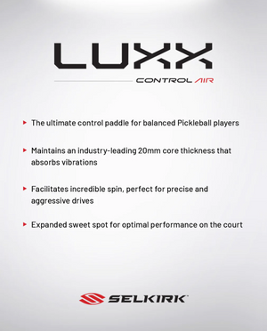 NEW! Selkirk LUXX Control Air Invikta