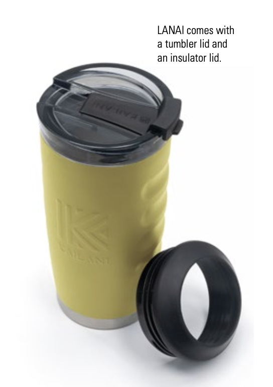 Kailani LANAI 16 fl.oz Tumbler w/ Can Insulater Lid