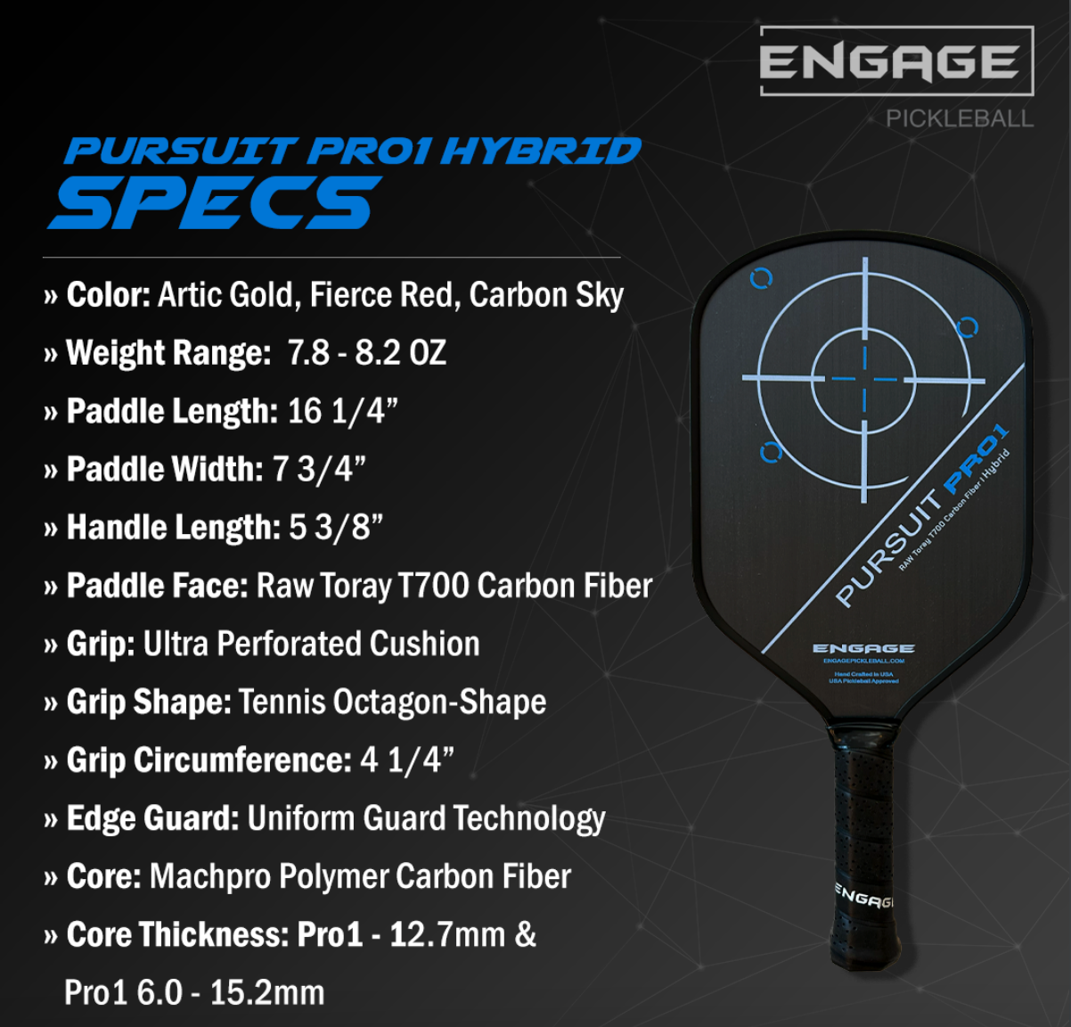 Engage Pursuit Pro1 6.0 Hybrid - CLEARANCE / FINAL SALE