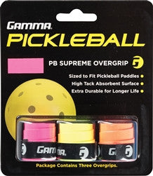 Gamma Supreme Overgrip - plusieurs options de couleurs